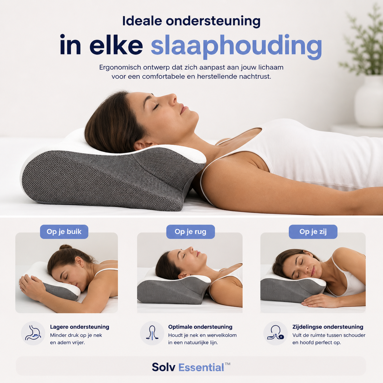 Solv Essential™ Ergonomisch Kussen