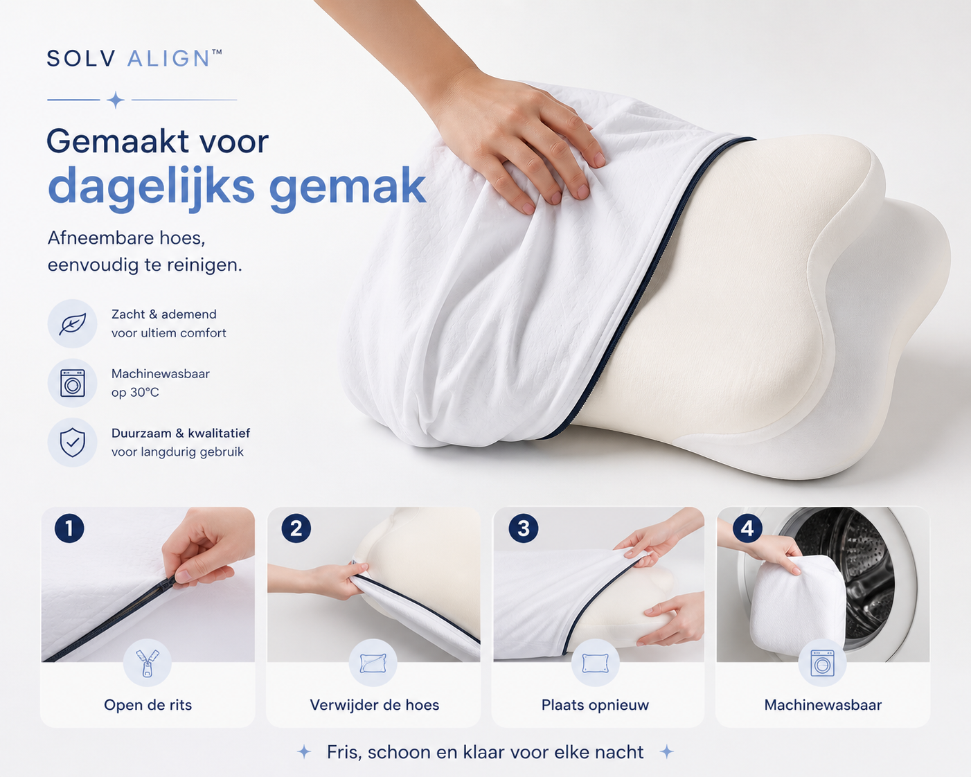 Solv Align™ Ergonomisch Kussen